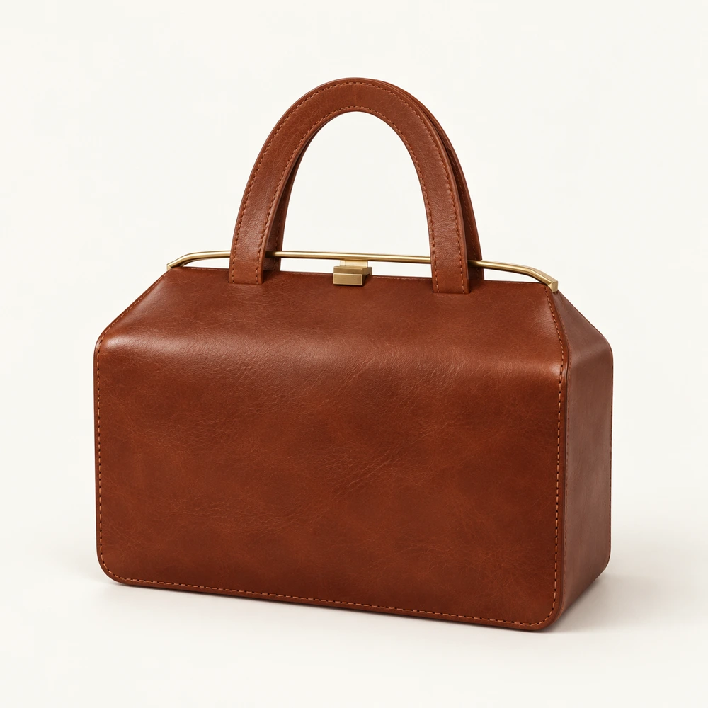 Frame-opening satchel