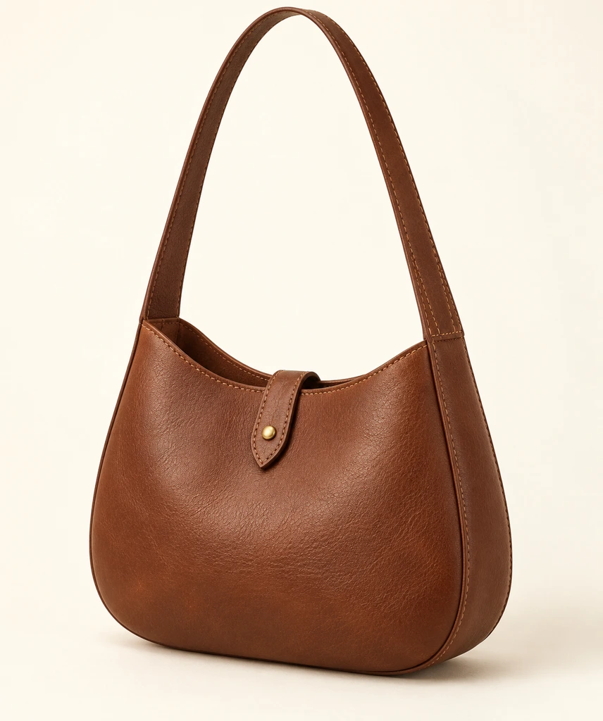 Bag with a concave opening