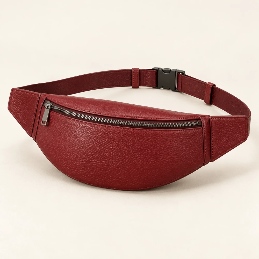 Bauchtasche in Bananenform
